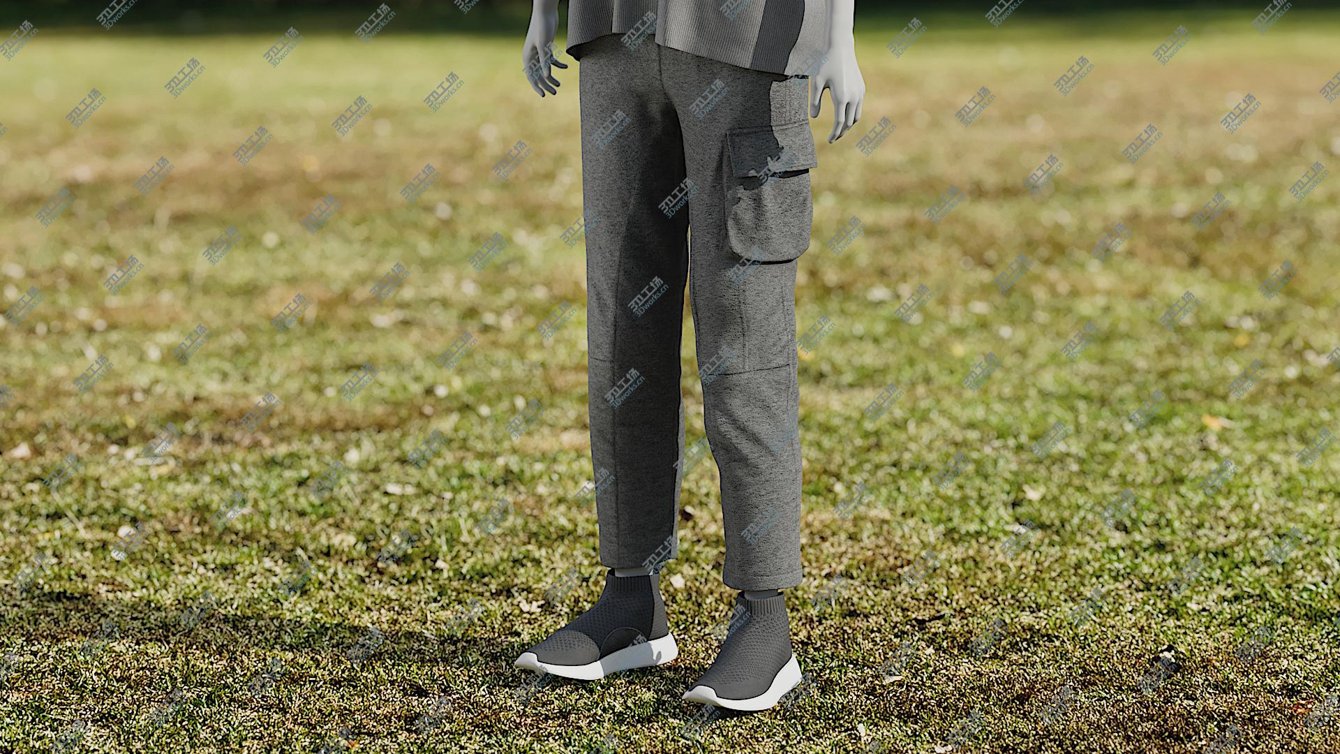 images/goods_img/202104091/Women's Sport Pants with Sneakers model/1.jpg